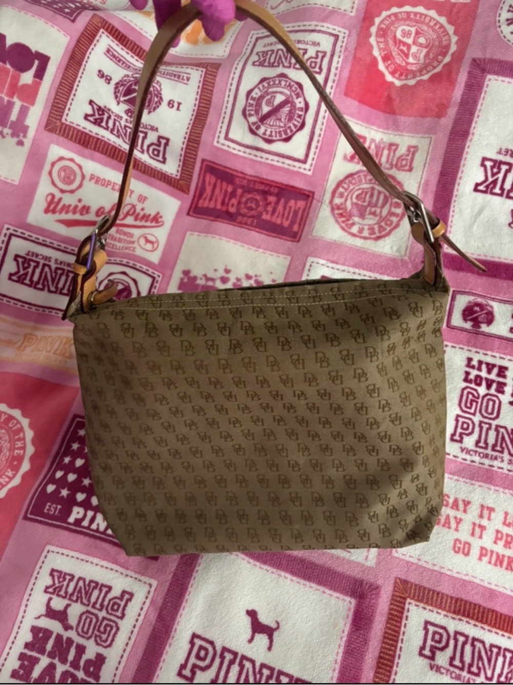 Dooney&Bourke Classic Monogram Shoulder Bag